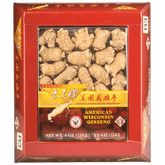 Prince of Peace Wisconsin American Ginseng Medium Large Round Roots, 4 oz